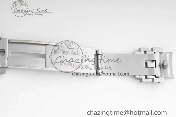 0228 De Ville SS DIWF 1:1 Best Edition Light Blue Dial SS Markers on SS Bracelet MIYOTA TopPick 7850